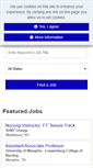 Mobile Screenshot of jobs.nursingfacultyjobs.com